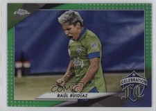 Raul Ruidiaz Chrome 2021 Green Refractor /75