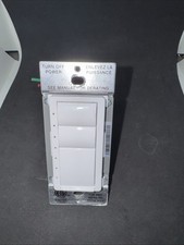 Crestron CLW-DELVEX-P-W-S In-Wall Dimmer, Whi...