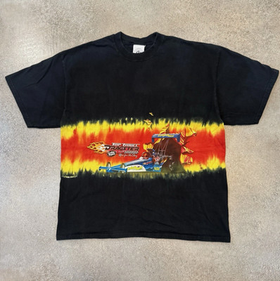 Vintage Cedar Point Top Thrill Dragster Tie Dye Graphic T-Shirt