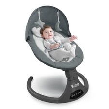 Portable 5 Speed Baby Rocker with Music, Remote Control, and Touch Fast Ship