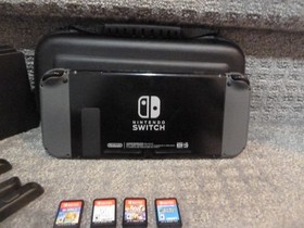 Nintendo Switch Original Console Gaming Bundle with dock games controllers case