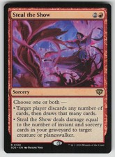 Steal the Show Rare Secrets of Strixhaven 130 MTG Near Mint 2026