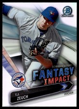 2016 Bowman Draft Picks & Prospects Scouts' Fantasy Impact T.J. Zeuch Toronto