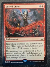 Uncivil Unrest - March of the Machine Commander (MTG)