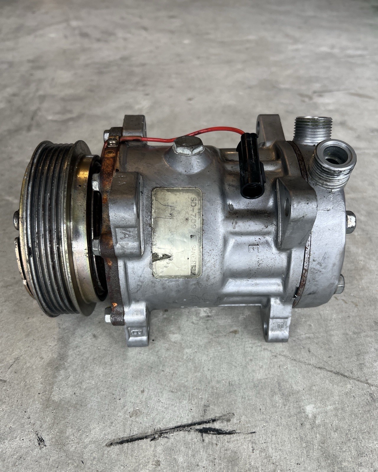 Ferrari AC Compressor 157355 | 348 355 Mondial T Air Conditioning