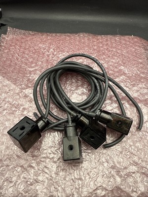 mPm TW1 16/250 - 120 Valve and Solenoid Connector Pack of 4 - USED