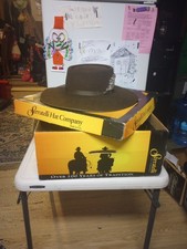 Serratelli 6x Beaver Cattleman Chocolate 4 1/4" Brim Cowboy Hat Size 7 3/4 IOB