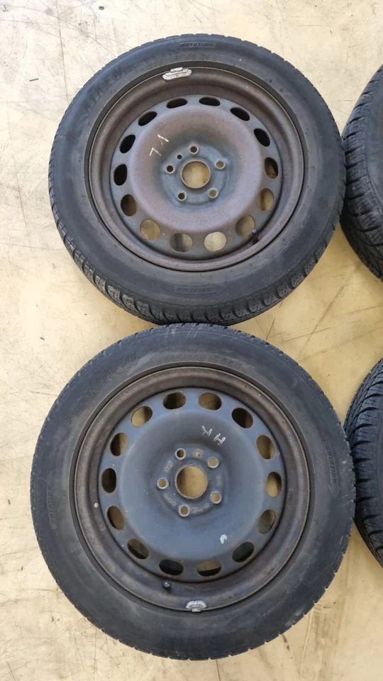 4x Winterkompletträder VW Golf 6.5Jx16H2 LK5x112 ET50 1K0 601 027 J - Bild 2 von 4