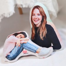 Custom Boyfriend Face Plush Pillow Case Personalized Human Shaped Doll Gift