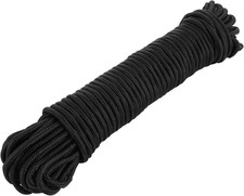 Aselected 6 MM X 30 M Paracord Rope Nylon Rope Dinghy Rope Awning Rope Nylon Rop