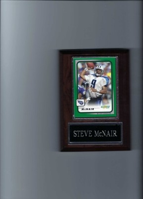 STEVE McNAIR PLAQUE TENESSEE TITANS FOOTBALL NFL  C