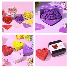 Rose Story 3D Three-dimensional Notepad Creative Gift Love Shape,';'/ U7C2