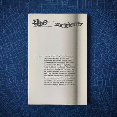 Insert Complicated Title Here by Virgil Abloh