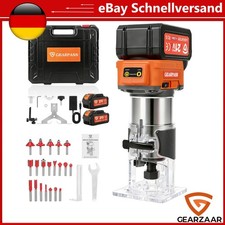 Akku Multifunktionsfräse Für Gravieren Holz Handfräse Bürstenloser Motor 21V