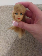 1967 TNT Blond Barbie Head Mattel Mod 60s Vintage Doll Head