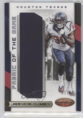 2016 Certified Fabric of the Game 2/99 Jadeveon Clowney #22 1u0
