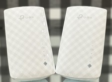 Lot Of 2 TP-Link WiFi Extender with Ethernet Port, Dual Band 5GHz/2.4GHz