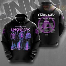 Linkin Park From Zero Tour 2025 3D Hoodie Gift For Men Women Size S to 6XL