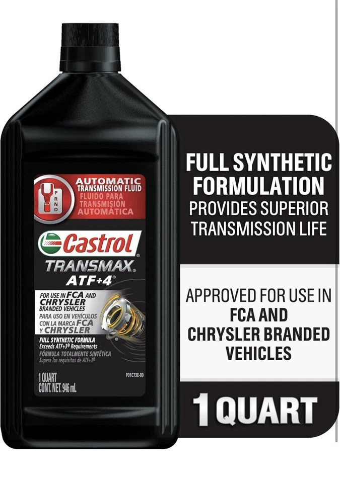 Castrol Transmax ATF+4 Automatic Transmission Fluid, 1 Quart, Pack of 6, New - Image 4 of 4
