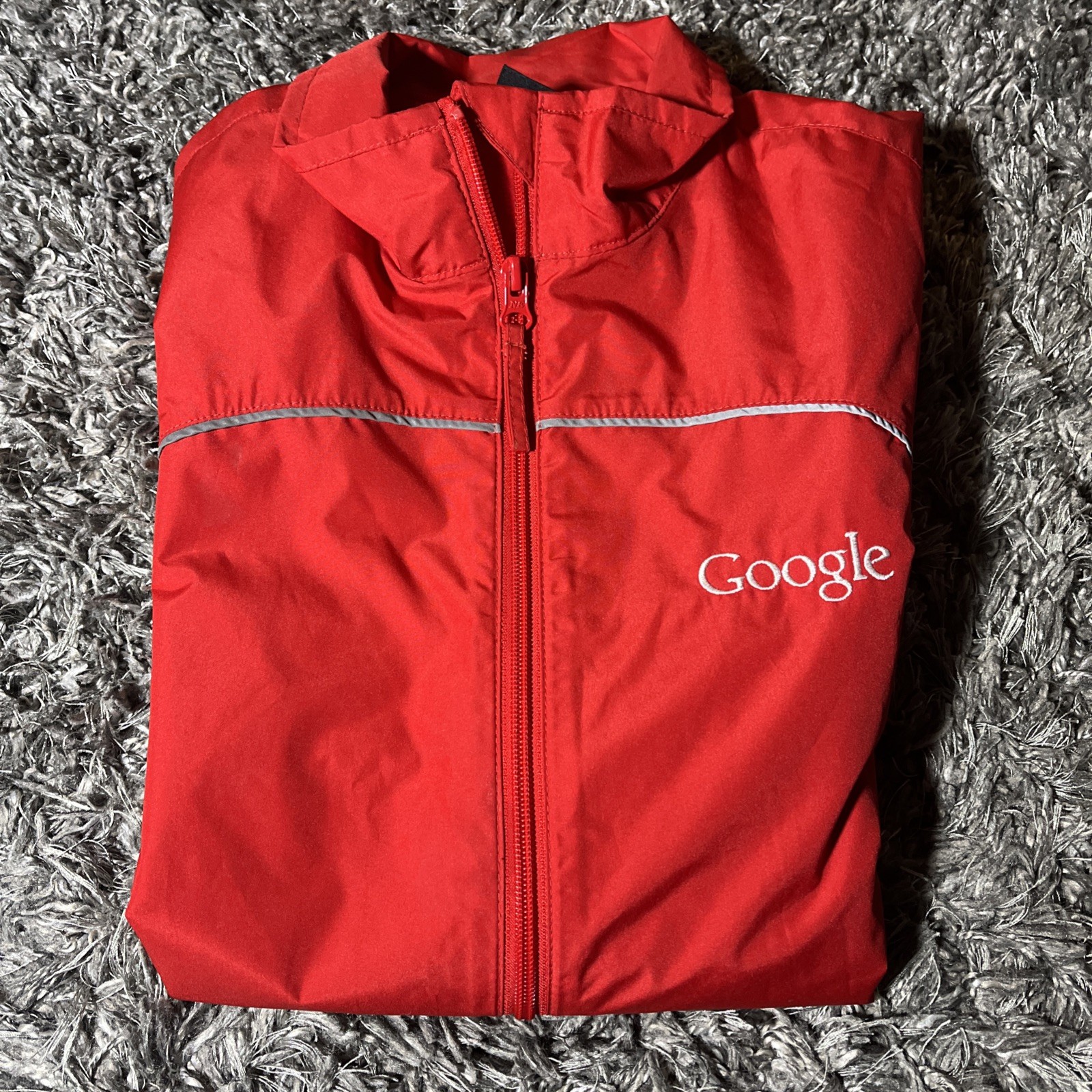 Google Lightweight Full Zip Jacket Red North End … - image 24