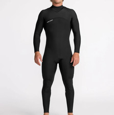 Volcom Modulator 4/3mm Long Sleeve Back Zip Wetsuit, Black Small 315 MSRP NWT