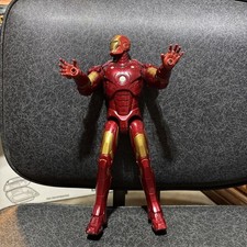 2007 Marvel 12 Inch Talking Iron Man Movie Action Figure Lights Hasbro Tested