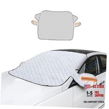 Car Windshield Snow Cover, Magnetic Windshield Snow Cover 4-Layer Small