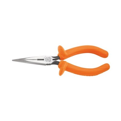 KLEIN TOOLS D203-6-INS Long Nose Pliers, Insulated, 6-Inch