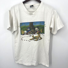 Vintage y2k 90s Mickey Unlimited Shirt Mens Medium Mickey Mouse Donald Duck