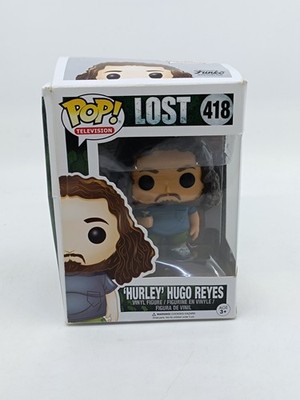 Funko POP! Television LOST Hurley Hugo Reyes 418 Vinyl Figur  Neu - Box offen
