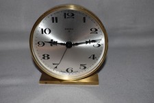 Swiza Tisch Uhr, &Oslash; ca. 106,2 mm, Uhr l&auml;uft, Handaufzug, mit Wecker