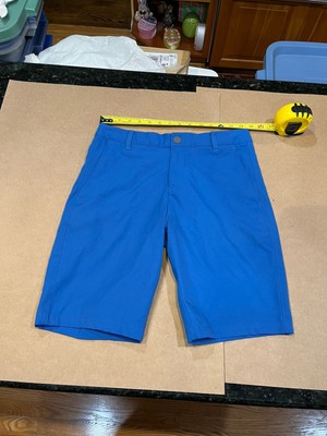 Puma Men s FF Golf Shorts Size 28 Blue Polyester - Grip Waist