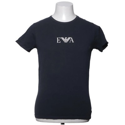 Emporio Armani Underwear, T-shirt, Größe: M, Blau, Baumwolle/Elasthan #ctA
