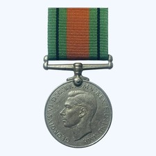 1939-45 BRITISH & COMMONWEALTH WW2 WAR SERVICE DEFENCE MEDAL GEORGE VI UK ARMY