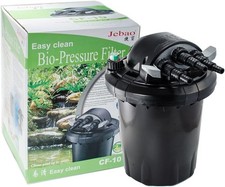 Jebao CF-10 Bio-Pressure Filter, Pressurized Pond Filtration, 1,000gal 13W UV-C