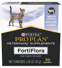 Purina Pro Plan Veterinary Supplements FortiFlora Daily Probiotics for Cats