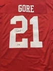 Frank Gore Signed Football Jersey San Fransisco 49ers W/COA