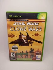 Star Wars The Clone Wars + Tetris Worlds (Microsoft Xbox) CIB Tested VG Disc