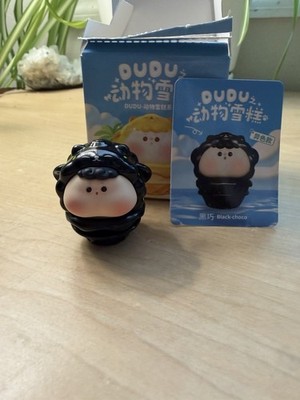 Authentic Confirmed Dudu Blind Box Black Choco Ice Cream Figure