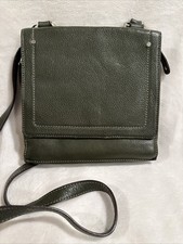 Clarks Cross Body Womens Leather Bag Purse Zi...