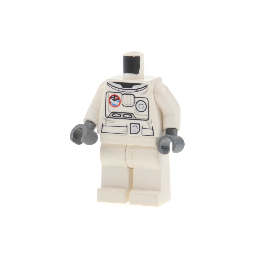 1x LEGO Minifigure White Space Astronaut Torso Legs cty0221 970c00
