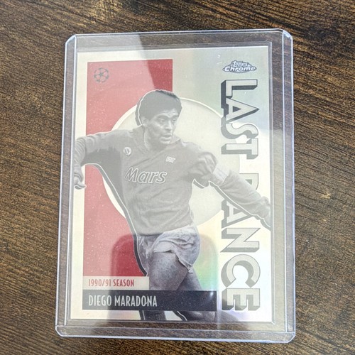 Topps Chrome UEFA Champions League Diego Maradona SSC Napoli Last Dance LD-10