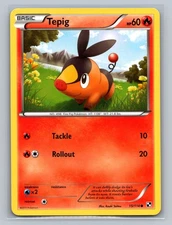 Pokémon TCG Tepig (15) 15/114 Black and White Normal LP