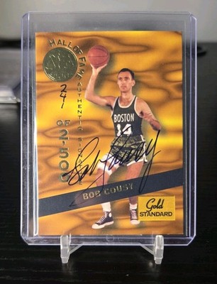 1994 Signature Rookies Gold Standard - Hall of Fame Autographs Bob Cousy...