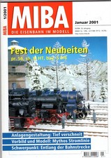 OO 027 MIBA 2001, kompletter Jahrgang, 12 Hefte, sehr gut erhalten