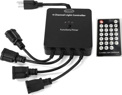 4-Channel Light Controller for Stunning Holiday Displays & Outdoor Decor