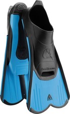 Short Full Foot Pocket Fins for Swimming or Training in the Pool and in the Sea