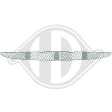 Diederichs Stoßstange Gitter Mitte 98-00 Chrom für Mercedes W220 98-00