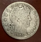 1909 S Barber Quarter GOOD