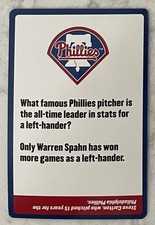 2005 International Playthings MLB Trivia Card - STEVE CARLTON